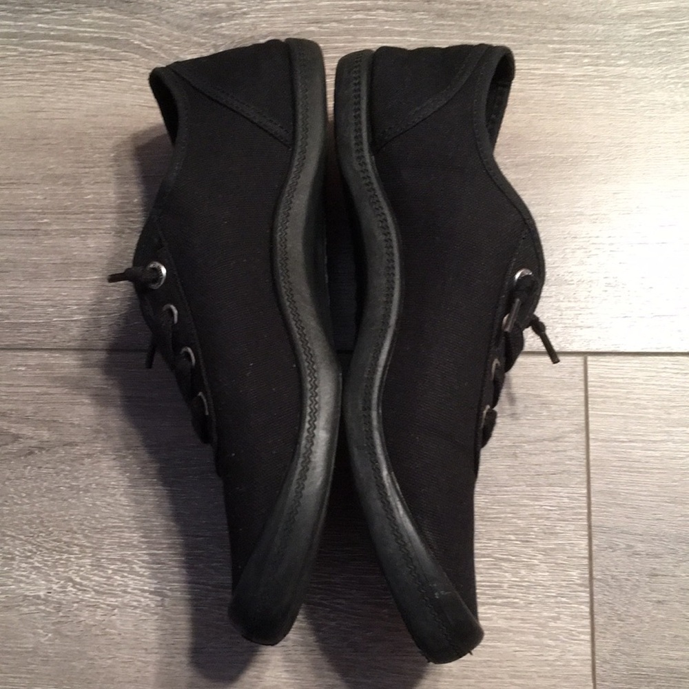 ๐2/$25๐ Mix No.6 Canvas Slip-On Sneakers Sz 9 Black - Picture 4 of 11